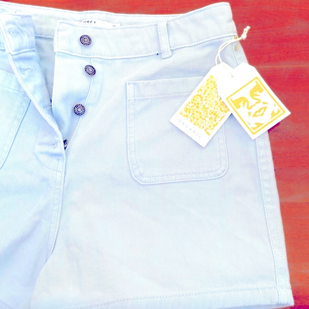 ๐HP๐OBEY Jean Shorts - Picture 4 of 12